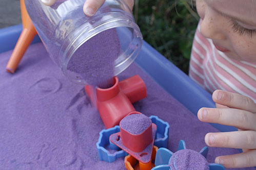 Safari Sand Purple Coloured Sand for Children